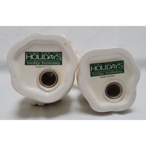 Home for the Holidays 2004 Snowman Couple Salt & Pepper Shaker Set #56005 - Picture 7 of 14